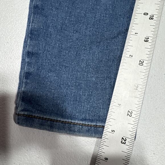 Wonder Nation Girls Fashion Embroidered Pull On Jeggings Sz L Plus (10-12) Blue - Picture 10 of 10